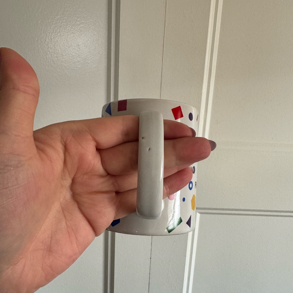 Colorful Geometric Pattern Par-Tea Mug - Picture 2 of 4